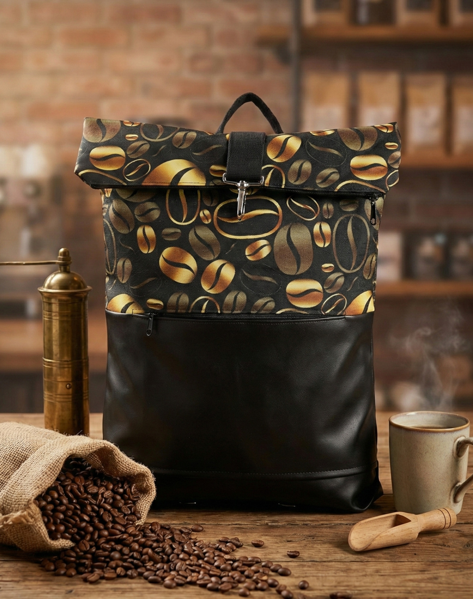 Roll up batoh (Coffee)