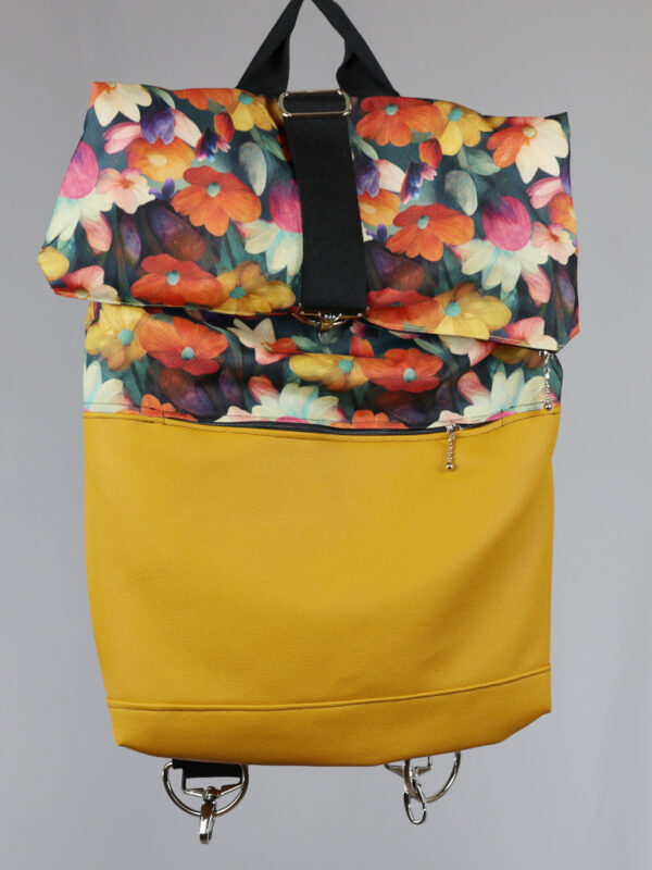 Roll up batoh (Painted Blossoms)