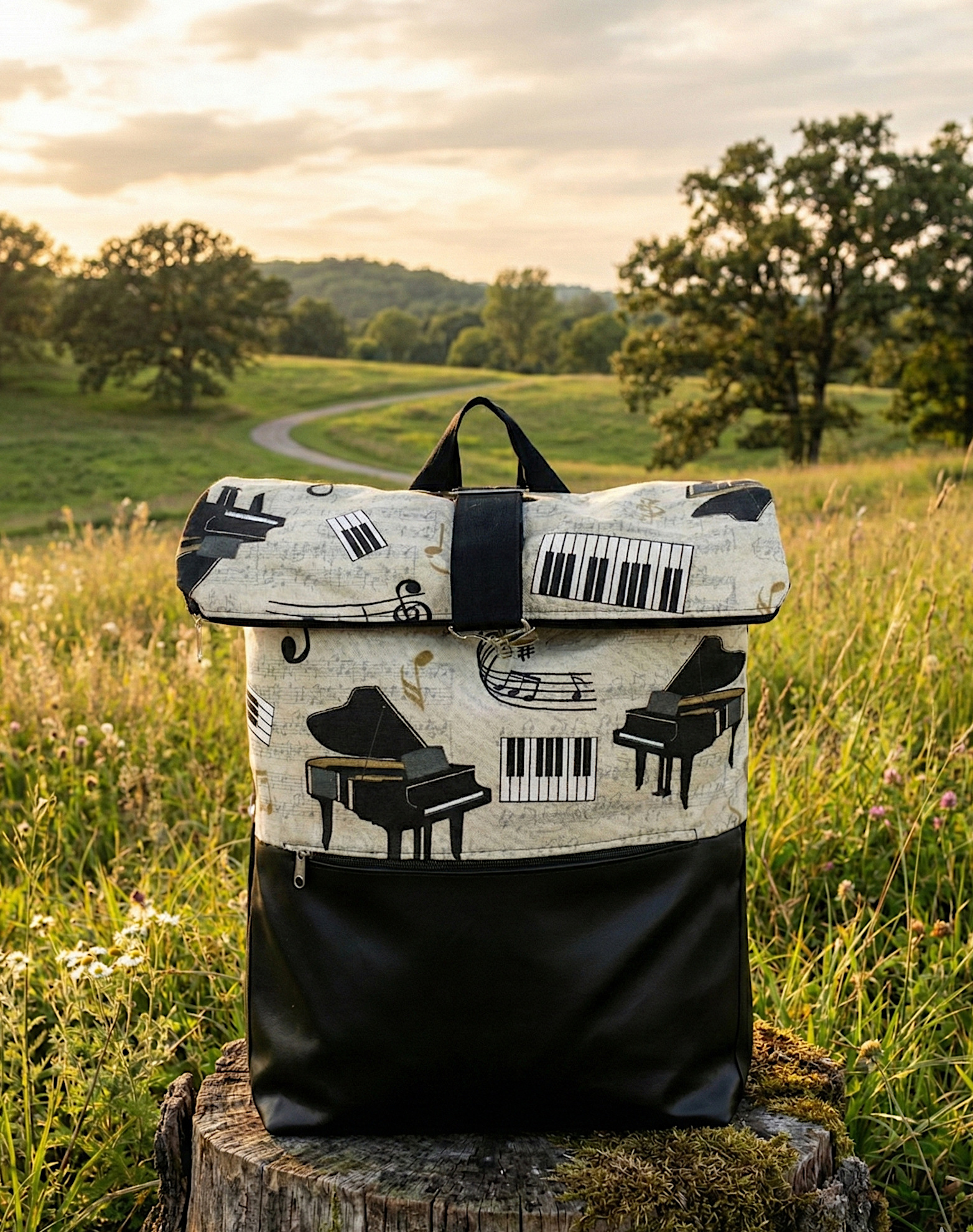 Roll up batoh (Love of Music) - Obrázek 2