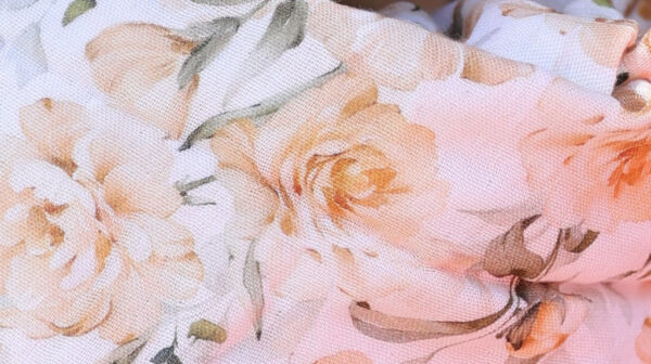 Nákrčník (Orange Peonies) - Obrázek 2
