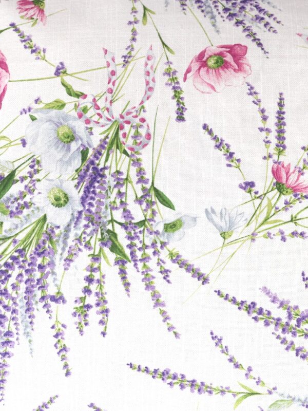 Povlak (Lavender, poppies and wildflowers) 40x40 cm