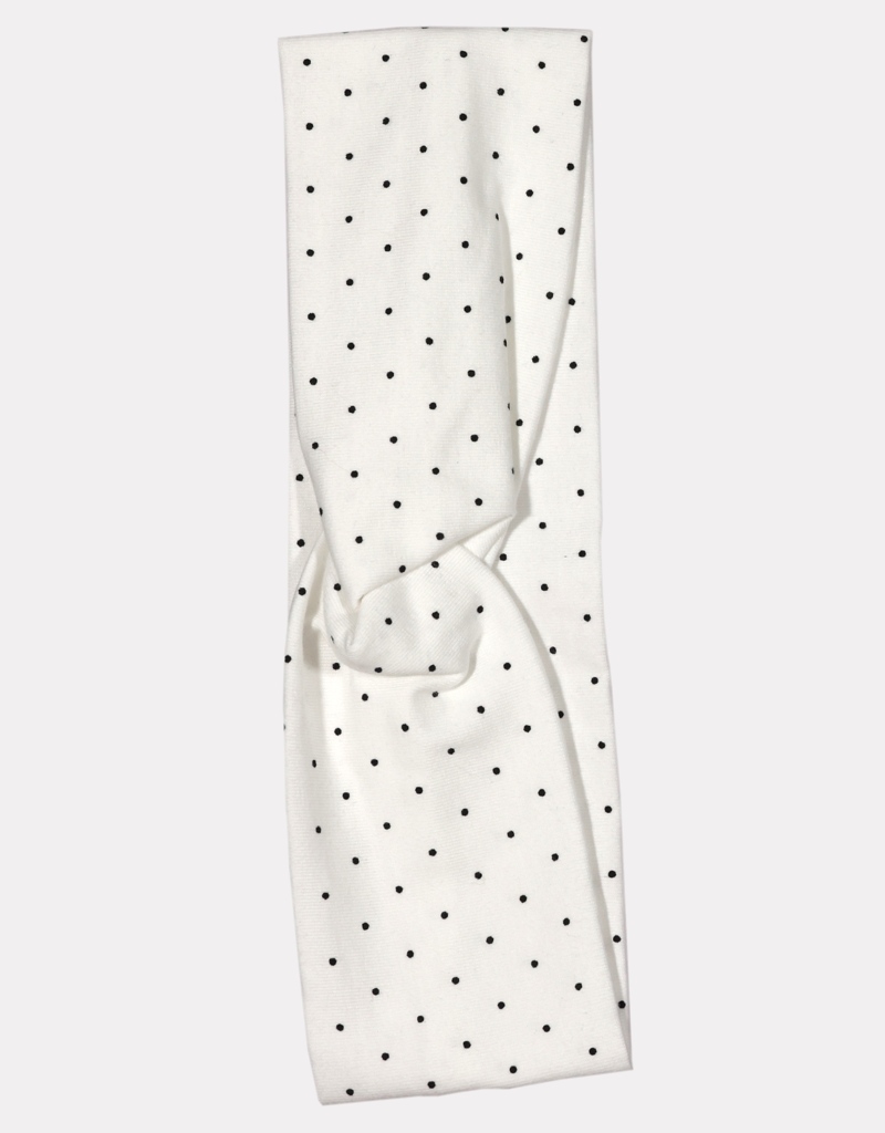 Čelenka Twisted - Puntíky na bílé