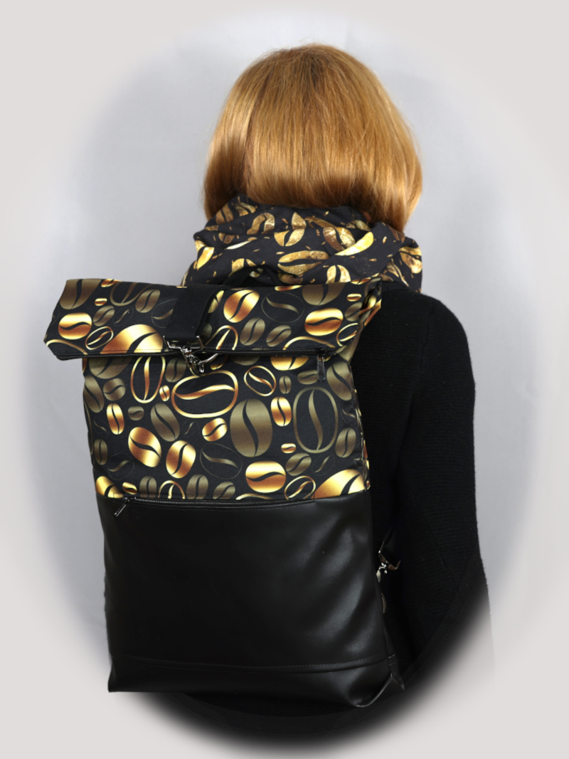 Kombo (Coffee) batoh a nákrčník