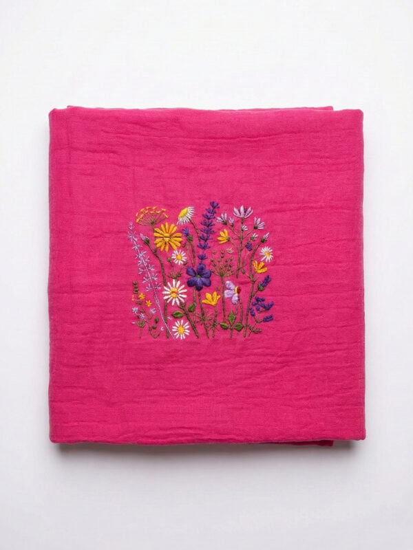 Nákrčník (Bright Pink embroidery)